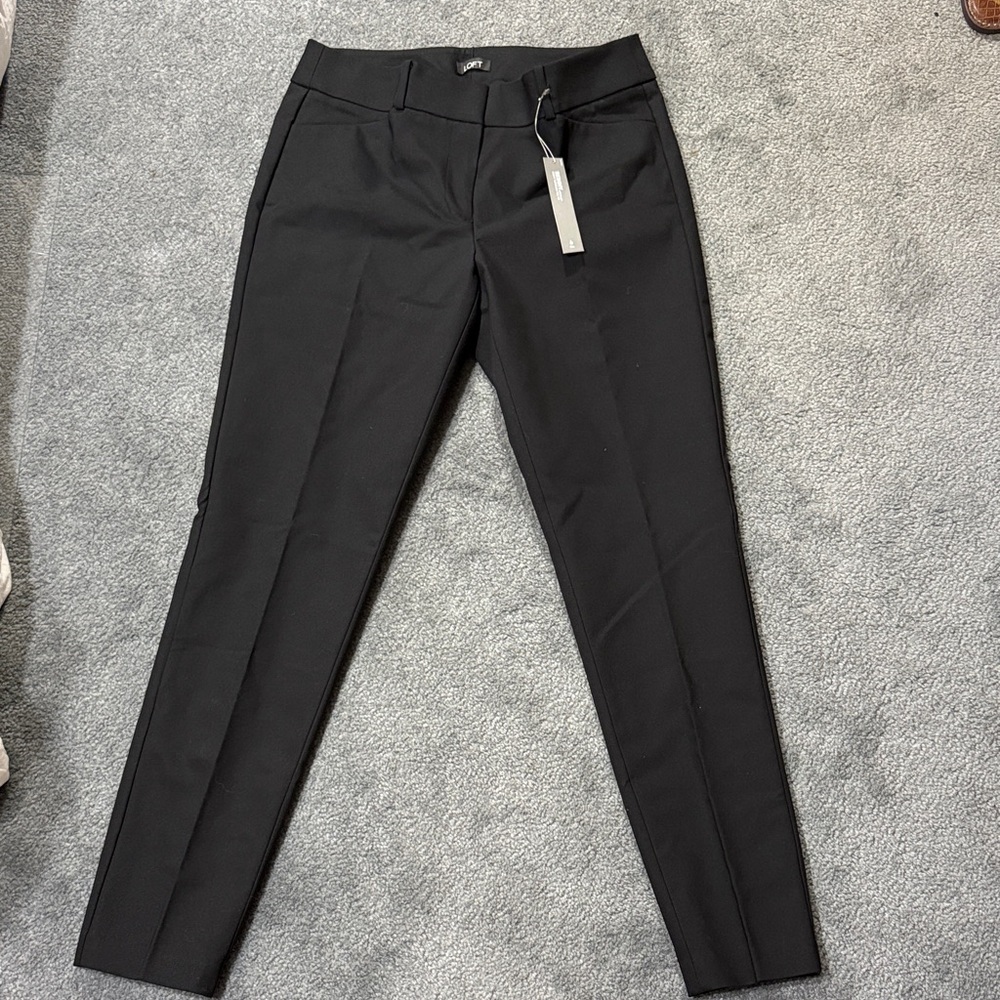 Loft Julie skinny Black Dress Pants